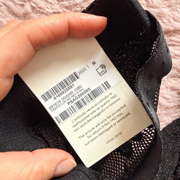 Gucci GG Monogram lurex tights - Picture 6 of 6